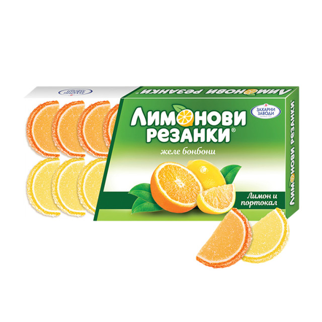 Лимонови резанки - Лимон и портокал