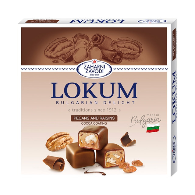 LOKUM - С ядки, стафиди и глазура